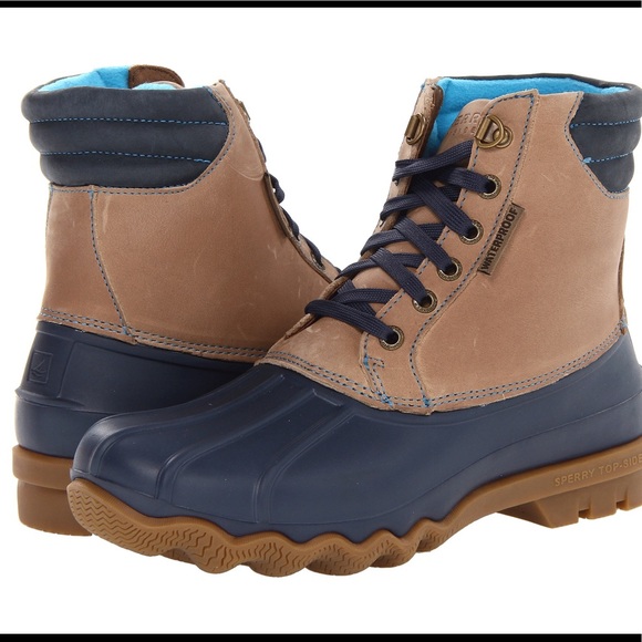 mens blue duck boots